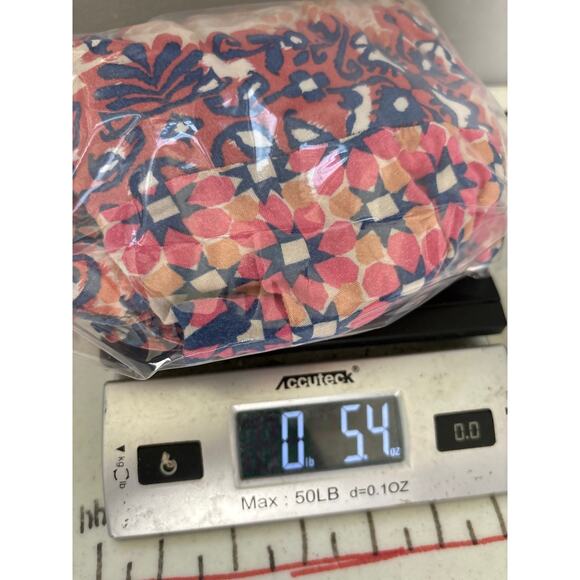 CAbi Isabel Patwork Boho Mini Skirt XS Pink Purple Asymmetrical Tiered Ruffled - Picture 13 of 14